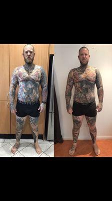 Online clients 4 week transformation