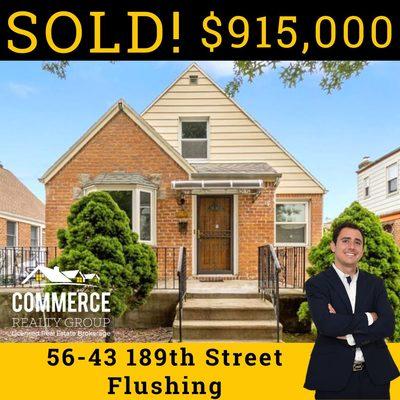 JUST SOLD: 56-43 189TH STREET