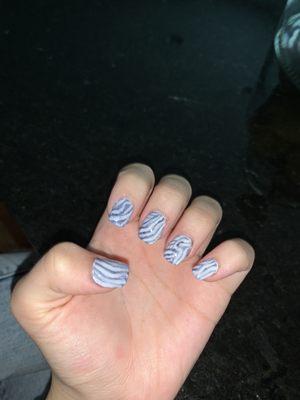 The nails I received