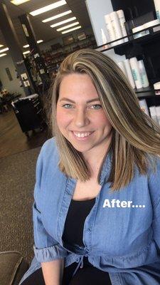 Color and cut by Tasha