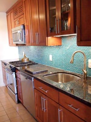 Add color to your kitchen remodel