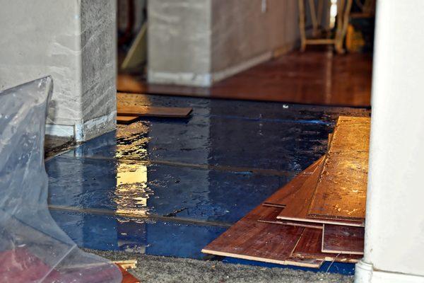 Flood damage restoration