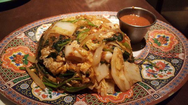 Glass noodles with shrimp and calamari.