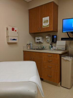 Patient exam room