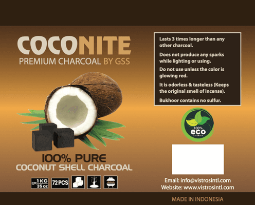 Front side of Coconite 1KG box