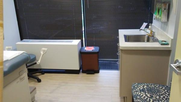 Patient exam room