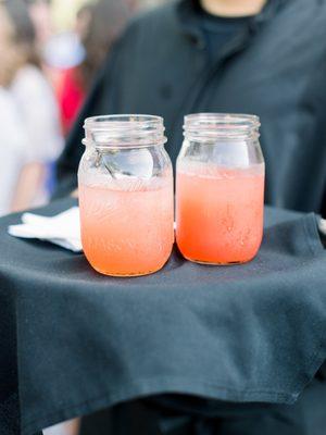 Strawberry basil lemonade