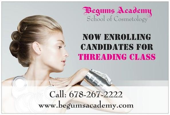 We offer threading classes.