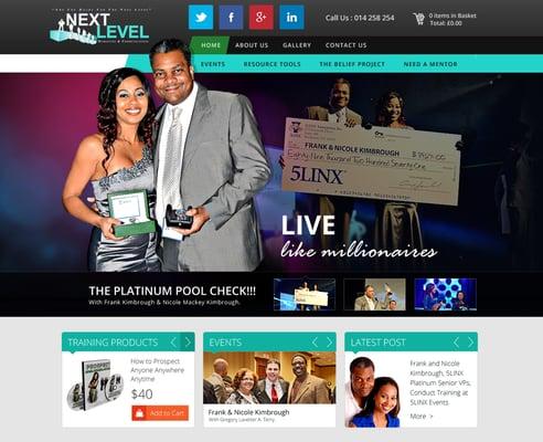 Next Level Marketing & Communications - 5LINX DPSVP Frank & Nicole Kimbrough