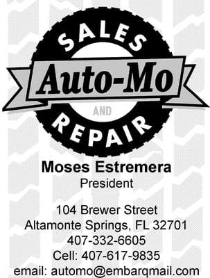 Auto Mo Sales and Repair