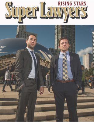 Proud to announce that Super Lawyers named both Drew Ball and Steve McCann to the 2018 Illinois Rising Stars list @BallMcCannLaw