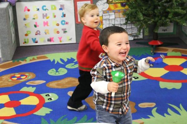 Fun in the toddler room!