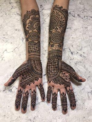 Traditional Bridal henna