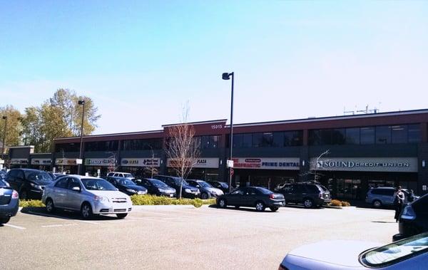 Parking Lot View of Main Building