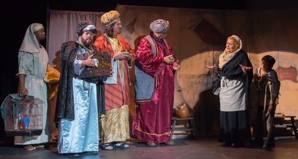 "Amahl and the Night Visitors" featuring Janet Hopkins as Amahl's mother.