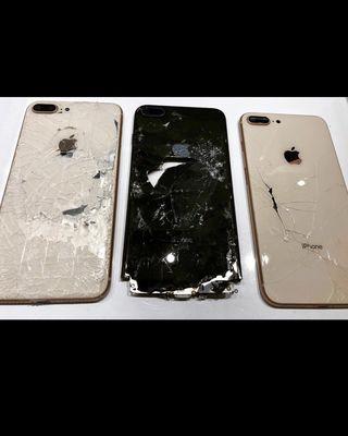 We can replace your iPhone 8 Plus and iPhone X back glass