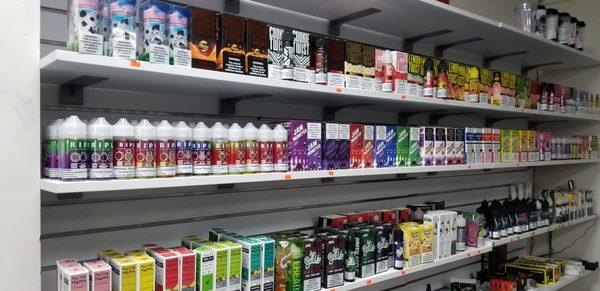 We carry huge variety of Ejuices.