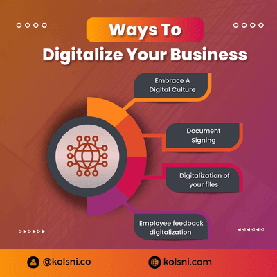 Ways to digitalize your business to get more clients & satisfaction.