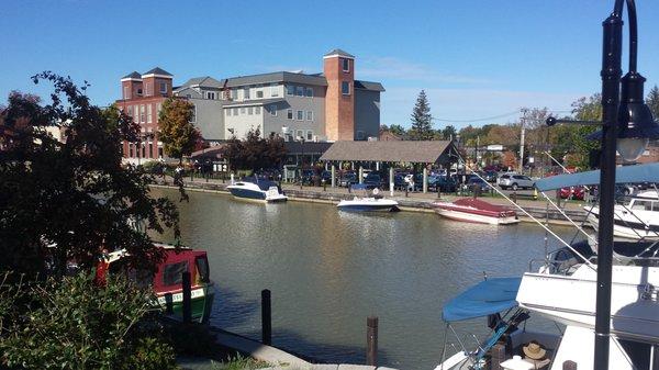 Packett's Landing is right on the Erie Canal - Enjoy the many shops and great restaurants!