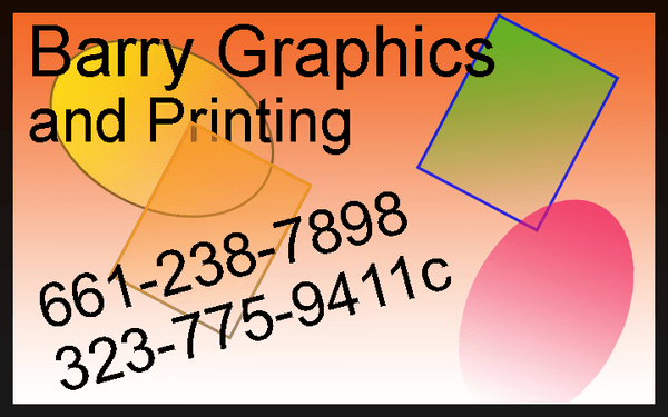 Barry Graphics And Printing