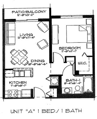 Colonial Park Apartments in Margate, FL offering one and two bedroom apartments for rent in Margate.