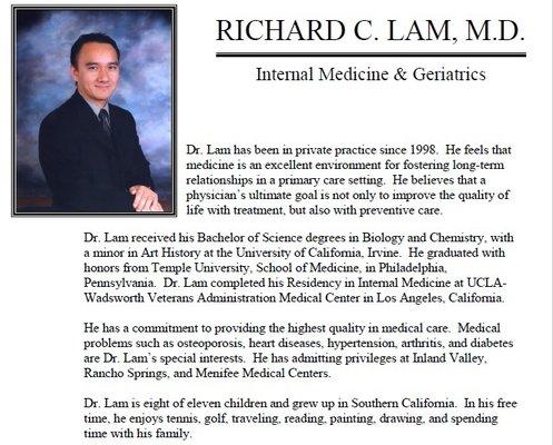 Richard C Lam MD & Associates