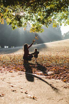 Family Portrait session in Piedmont Park in Atlanta with Samuel Hodges Photography