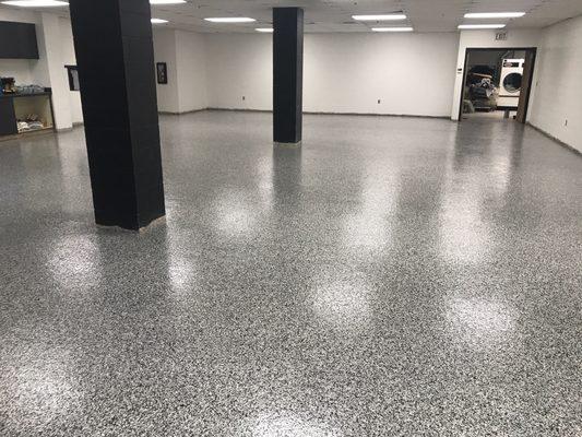 Epoxy Flake Flooring - Nashville, Tennessee - www.SpecialtyCoat.com - Specialty Coatings, Inc.