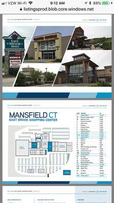 A directory shows vacant spaces but Questers's Way officials confirm they are not leaving the mall but Mall vacancies have been growing