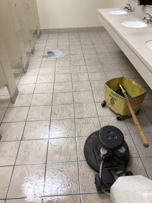 Ceramic Tile cleaning