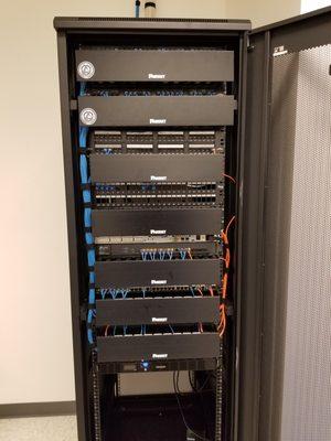 site upgrade from 12U to 42u after upgrade