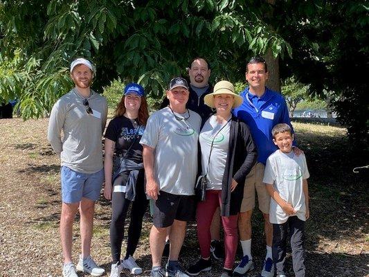 PP&Co employees and family at the Heart Walk