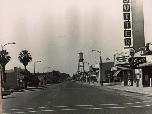 Down town yuba city CA,