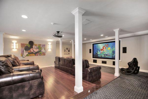 Luxurious home theater-44 Pumpkin Hill Westport CT