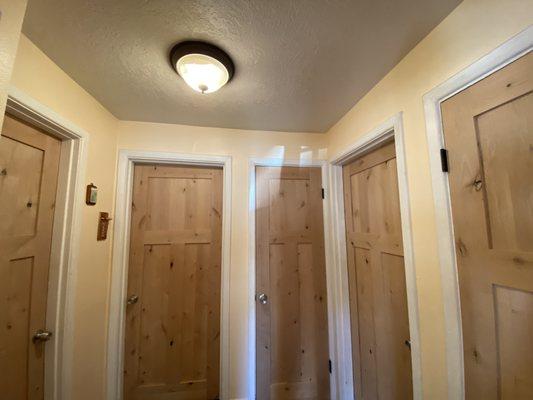 3 Panel Craftsman Shaker Style Interior