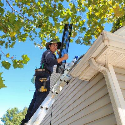 Gutter Guard Installation