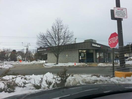 Bank across from Shaws