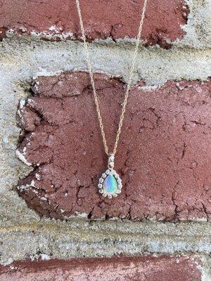 Stunning opal jewelry