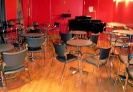 The Cabaret Room, home of our monthly Open Mic.