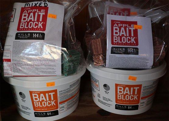 Want to get rid of the rats yourself? Come into our office at 460 Nostrand and purchase some rat bait. We'll even advise you on placing it.