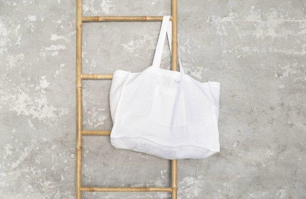 100% Pure Linen Beach Bag, Perfect for Summer