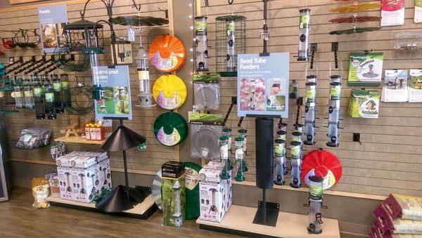 Check out our life time guarantee bird feeders, weather guards and seed trays.