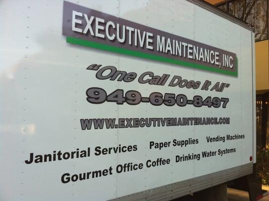 One Call Does it All... Janitorial, Vending, Gourmet Office Coffee and Drinking Water Systems