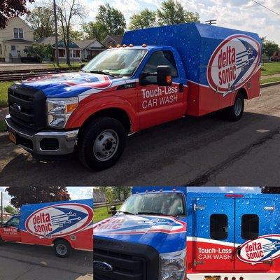 Utility truck wrap!