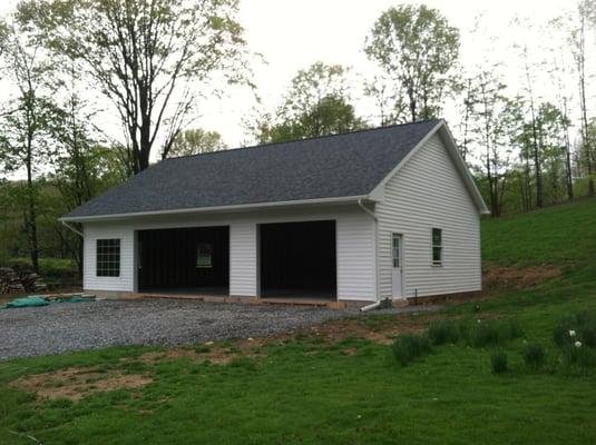 3-car garage