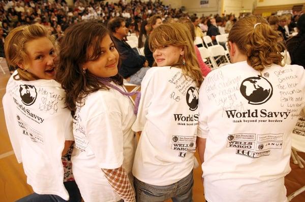 Students at the World Affairs Challenge 2007