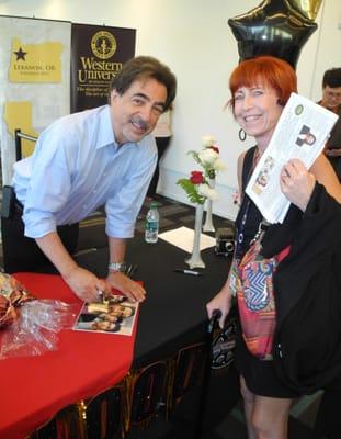 Ray Bradbury event with Joe Mantegna, actor on Criminal Minds!