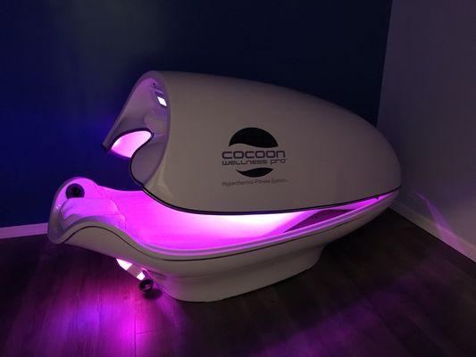 Come try our infrared cocoon with optional aroma therapy! Staring at 15$!