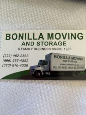 Bonilla Moving