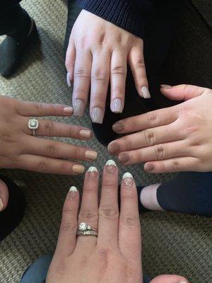 Messed up nails by Nails Pro Salon! Look how FAT they made the nails looked